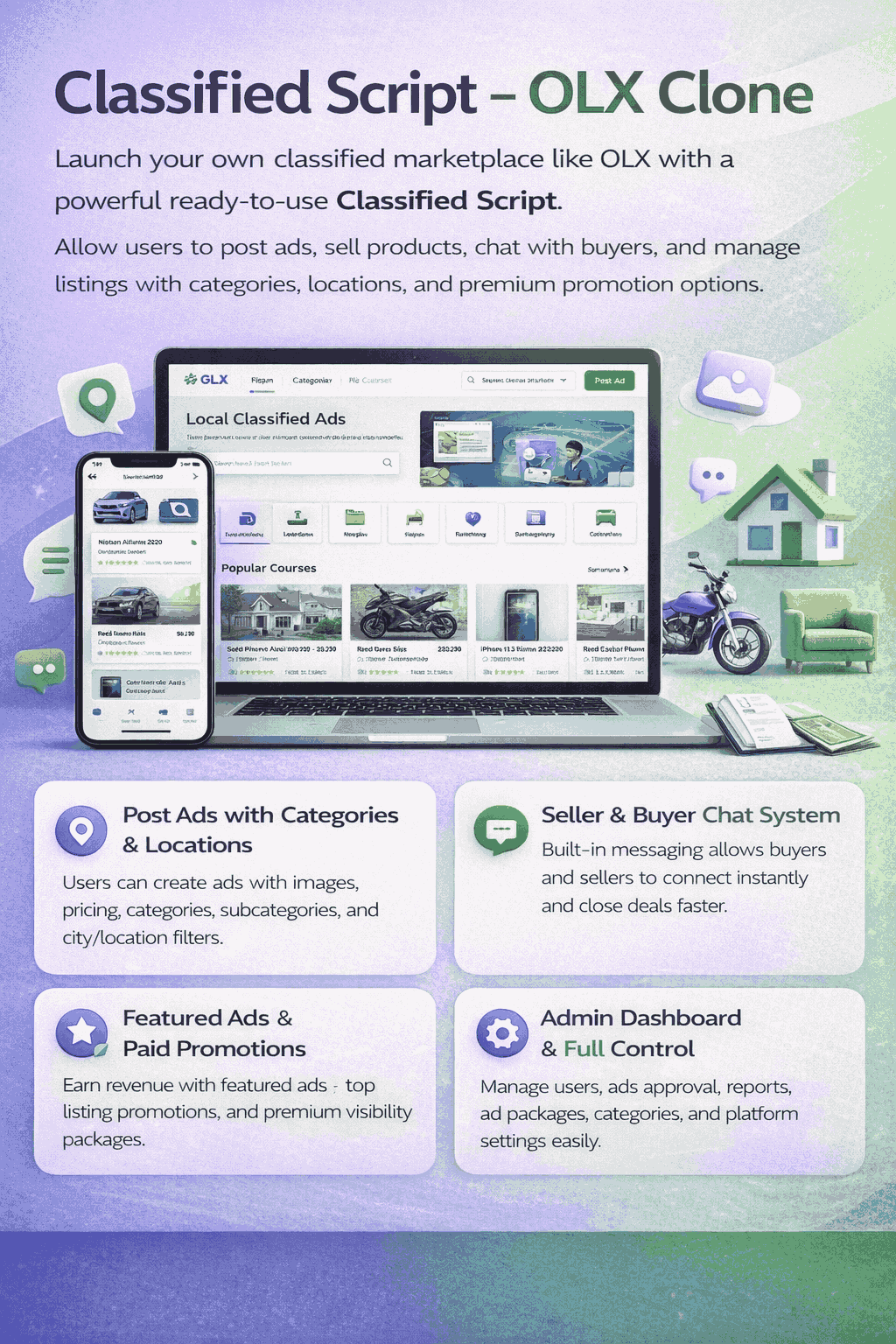 Classified Script - OLX Clone