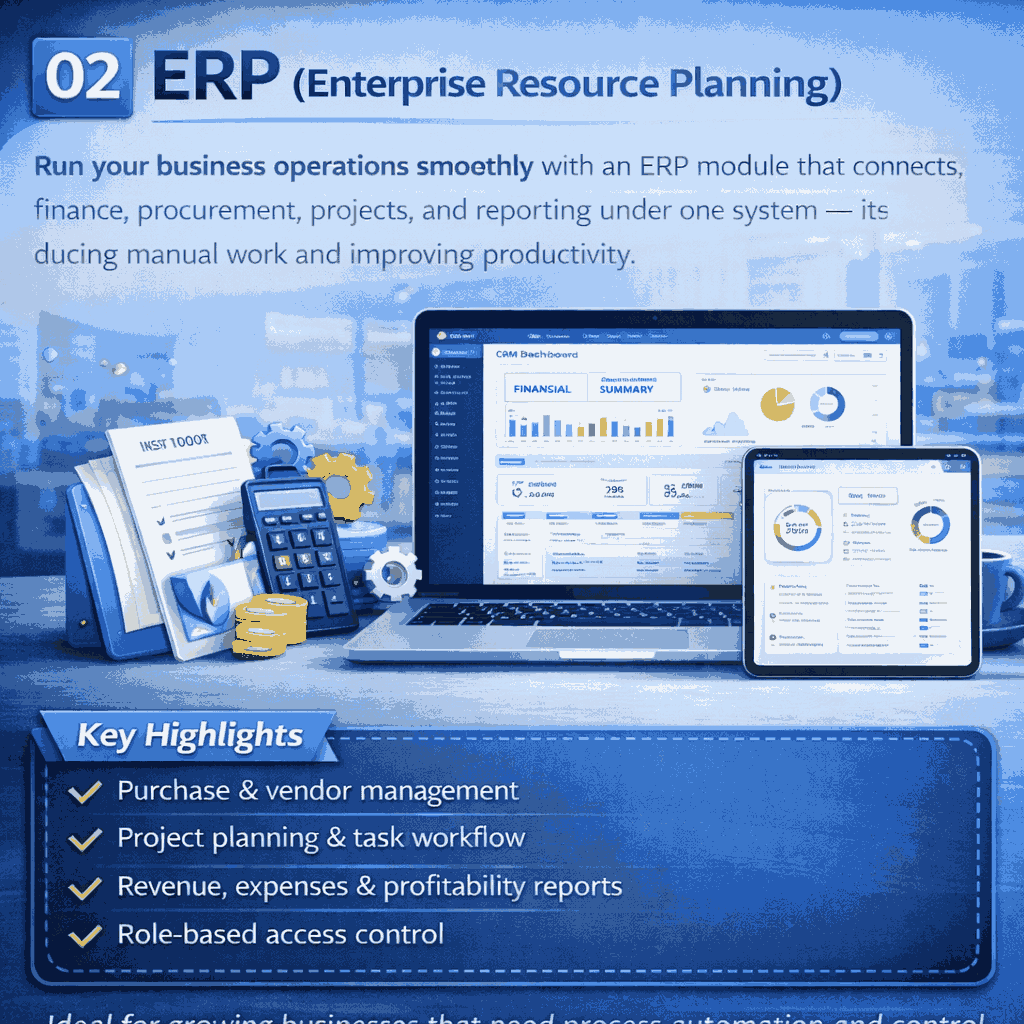 ERP Business Management Script