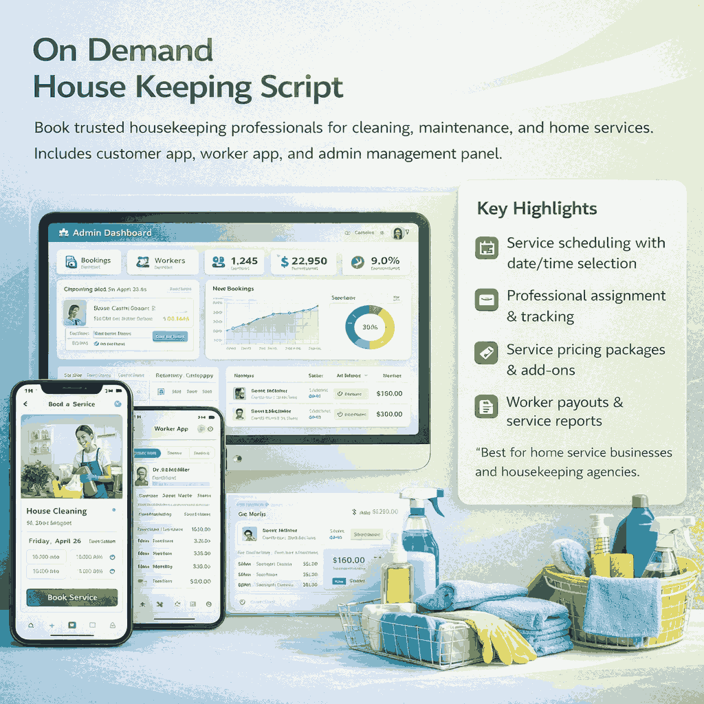 On Demand House Keeping Script