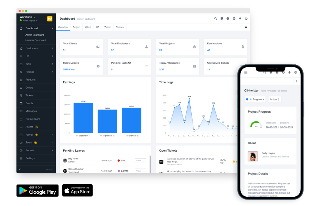 Worksuite CRM Agency Difference